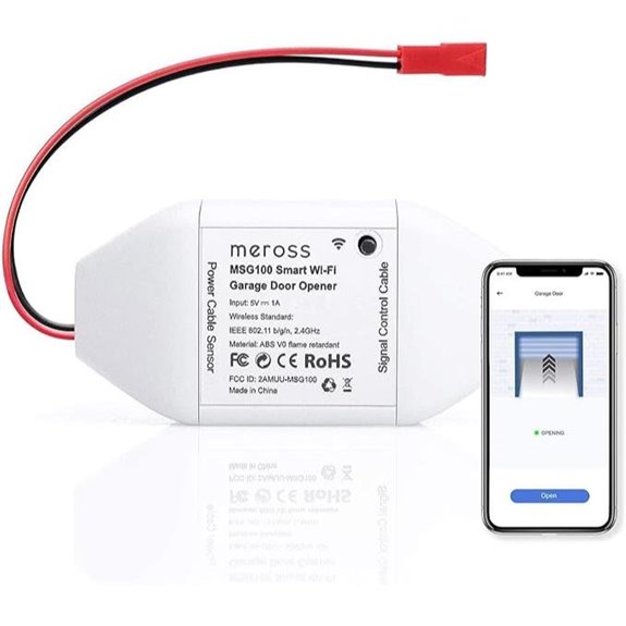 Meross WiFi Garage Door Opener Remote with App