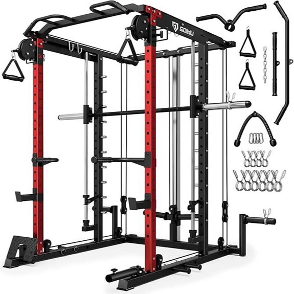 smith machine power cage