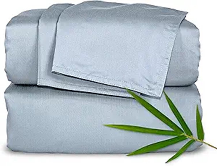 Pure Bamboo King Sheets Soft & Cooling Bed Set