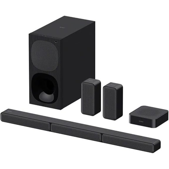 sony 5 1 soundbar system