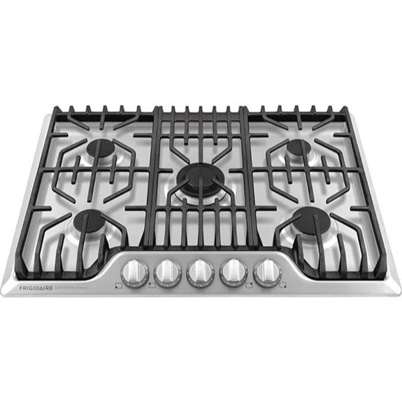 stainless steel gas cooktop