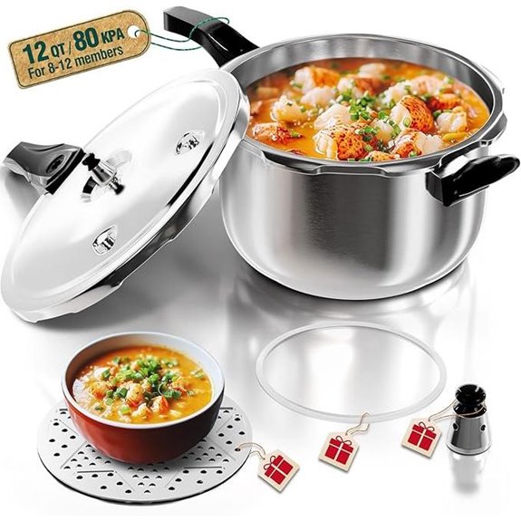 stainless steel pressure cooker