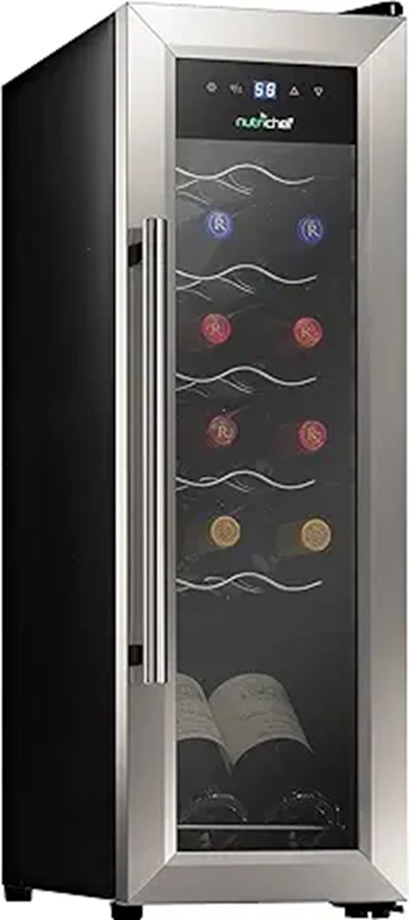 stainless steel wine cooler