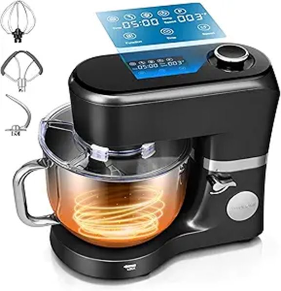 stand mixer with presets