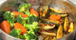 steaming preserves vegetable nutrients