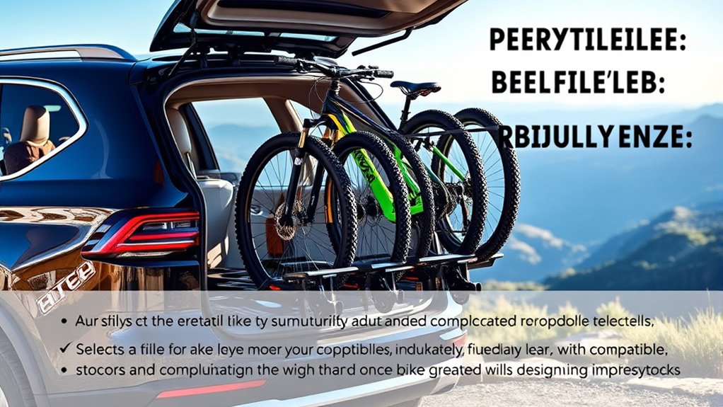 suv bike rack considerations