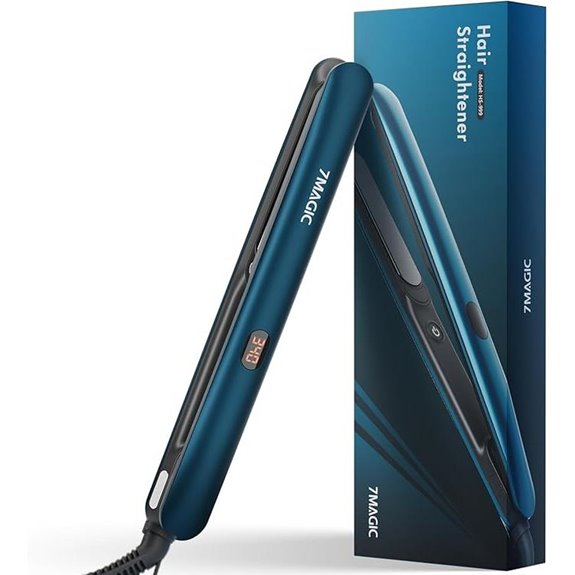 titanium ceramic hair straightener