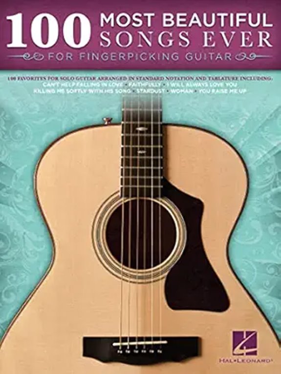100 Most Beautiful Songs Guitar Songbook