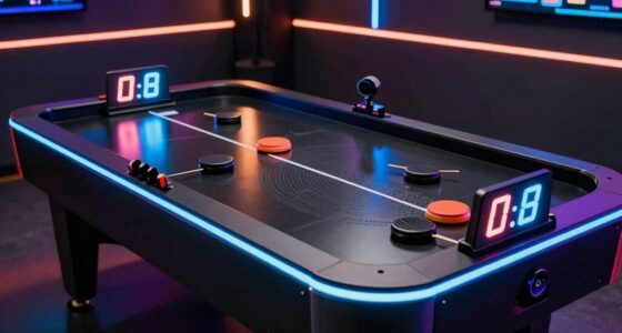 top air hockey tables