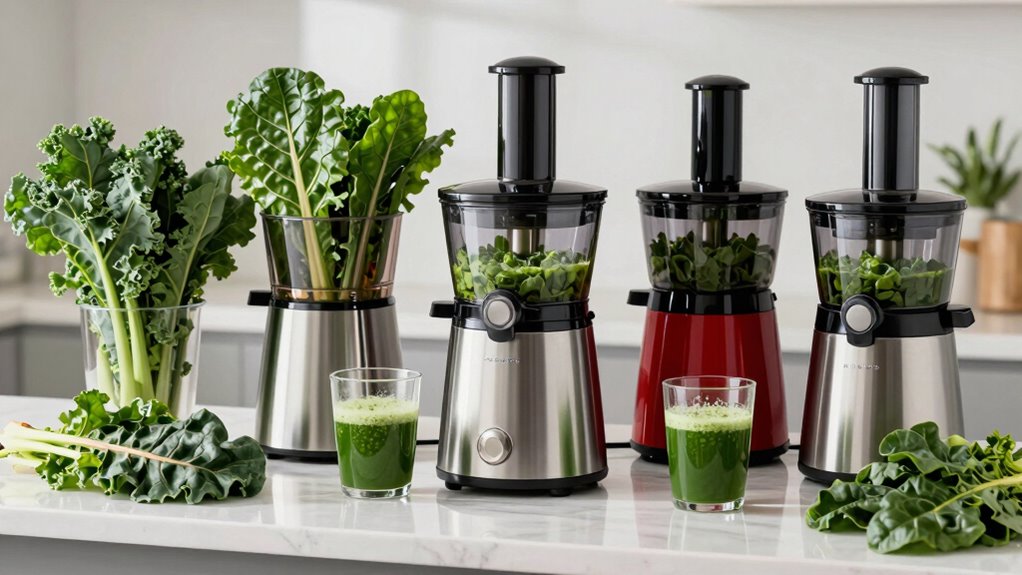 top leafy greens juicer list