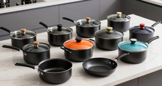 top non stick induction sets