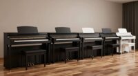 top weighted key digital pianos