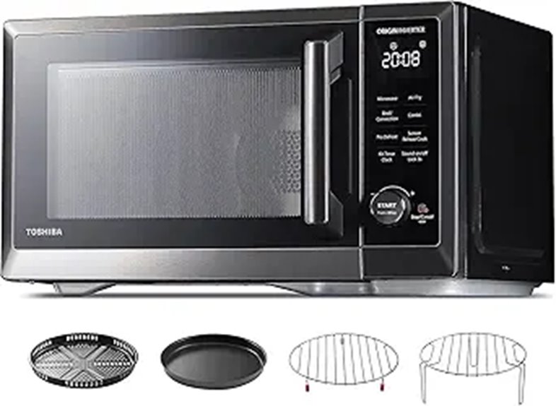 toshiba inverter microwave fryer