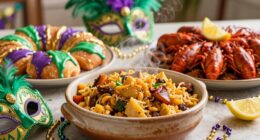 traditional carnival mardi gras dishes