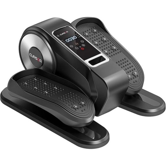 under desk elliptical remote