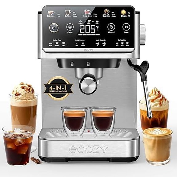 versatile 4 in 1 coffee maker