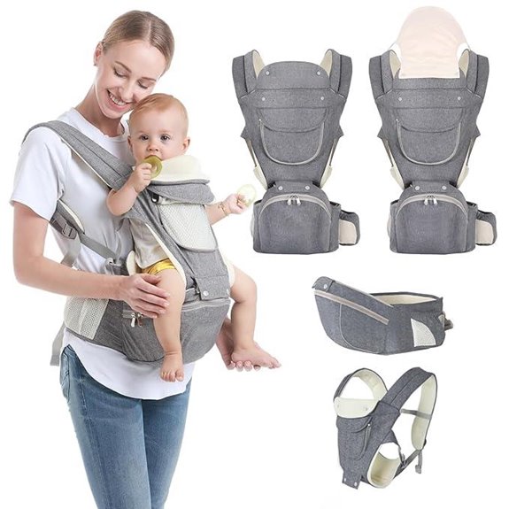 versatile baby carrier system