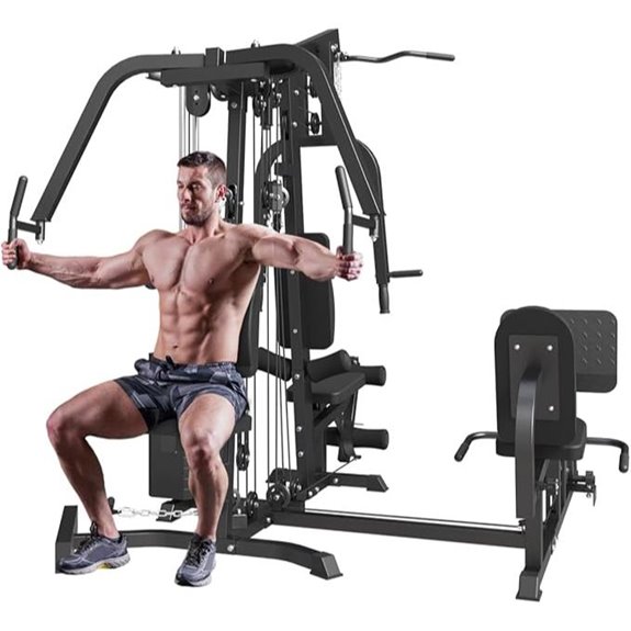 versatile gym equipment set