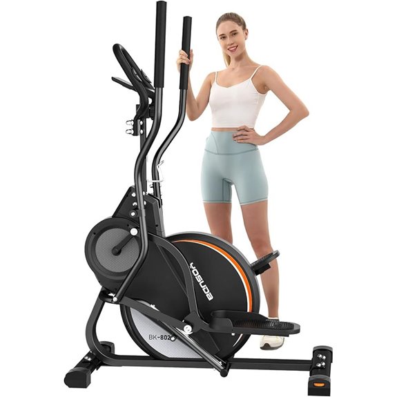 versatile incline elliptical machine