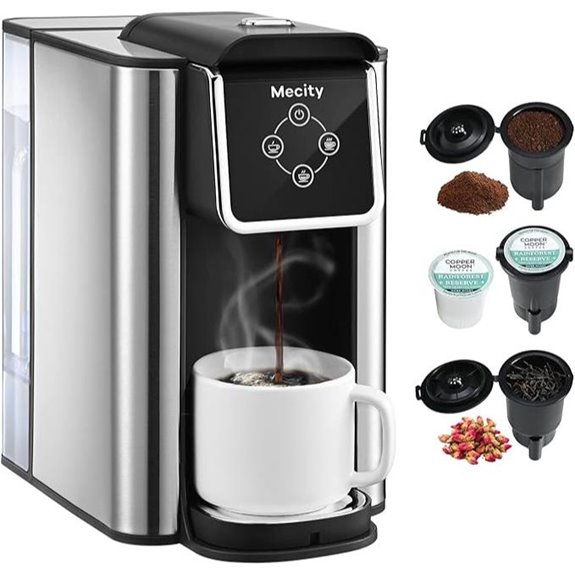 versatile single serve coffee maker