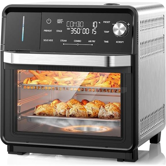 versatile steam oven cooking