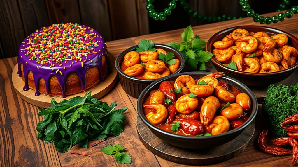 vibrant flavorful mardi gras traditions