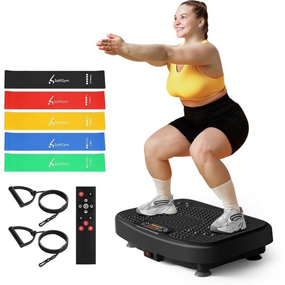 vibration plate resistance bands