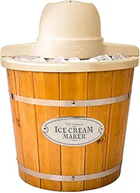 vintage 4 quart ice cream maker