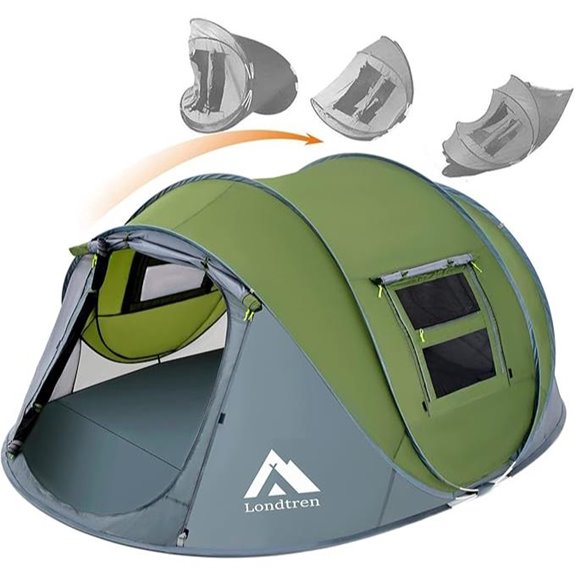 waterproof family camping tent