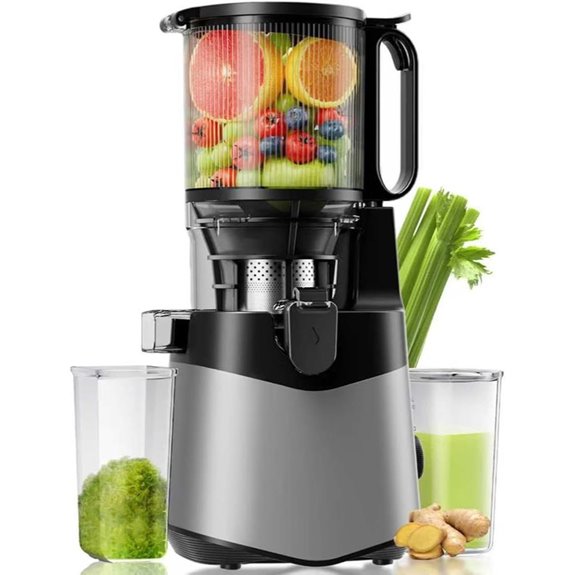 wide feed juicing machine
