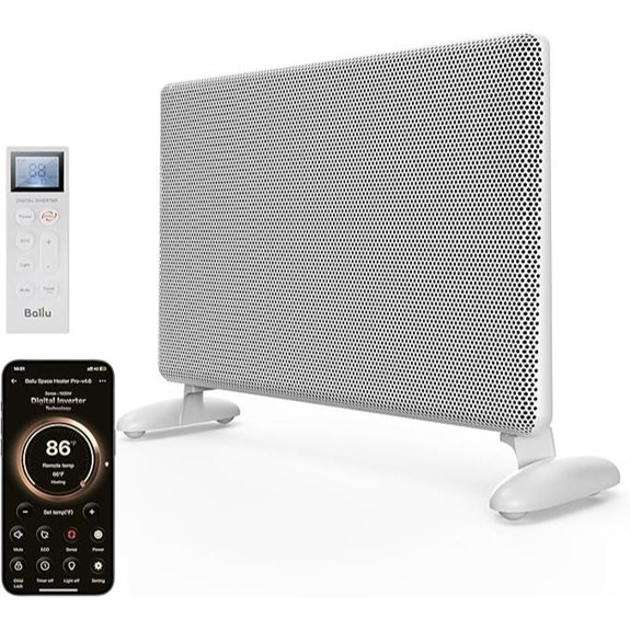 wifi controlled infrared space heater