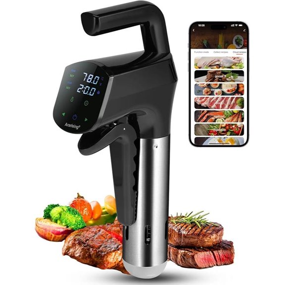 Sous Vide Cooker with WiFi Presets & Timer