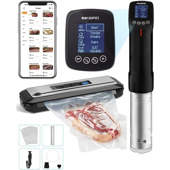 INKBIRD WiFi Sous Vide & Vacuum Sealer (ISV-100W)
