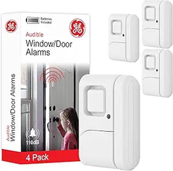 wireless alarm door sensors
