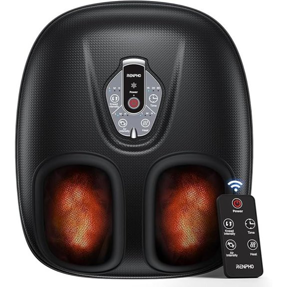 wireless heated foot massager