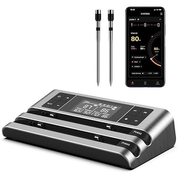 wireless remote meat thermometer