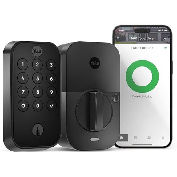 yale wi fi keyed deadbolt