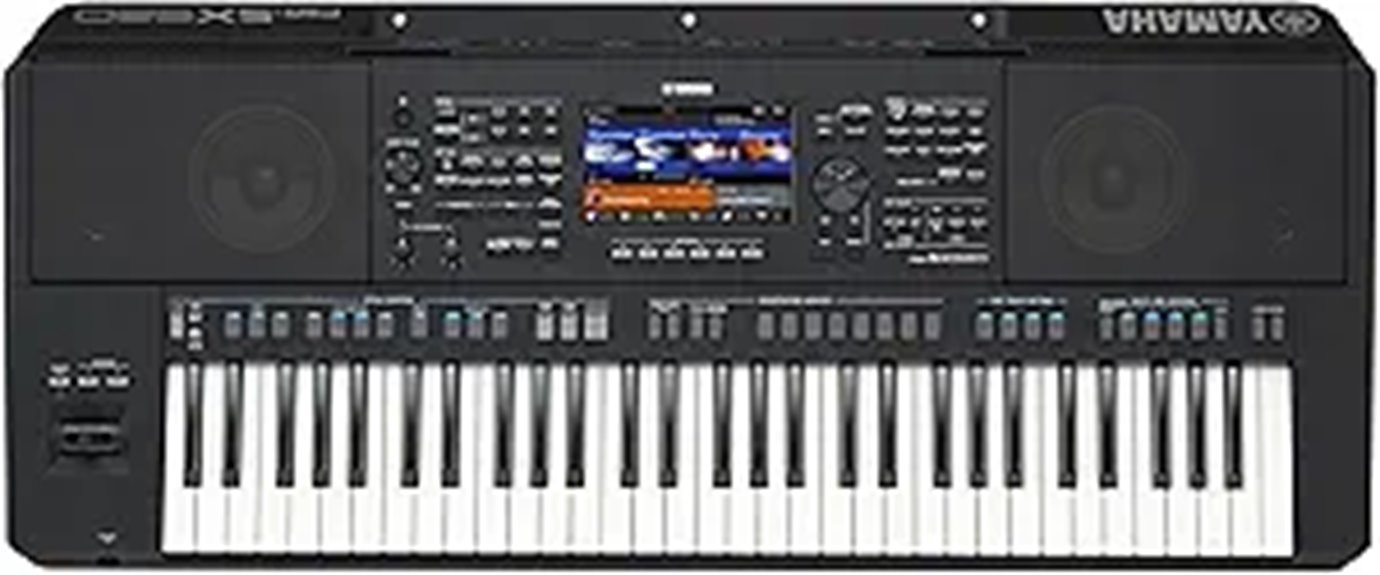 Yamaha 61-Key Arranger Keyboard with Sound & Content