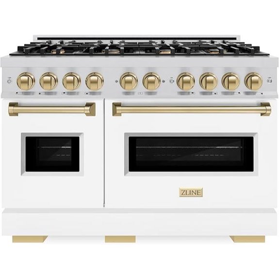 zline 48 double gas oven
