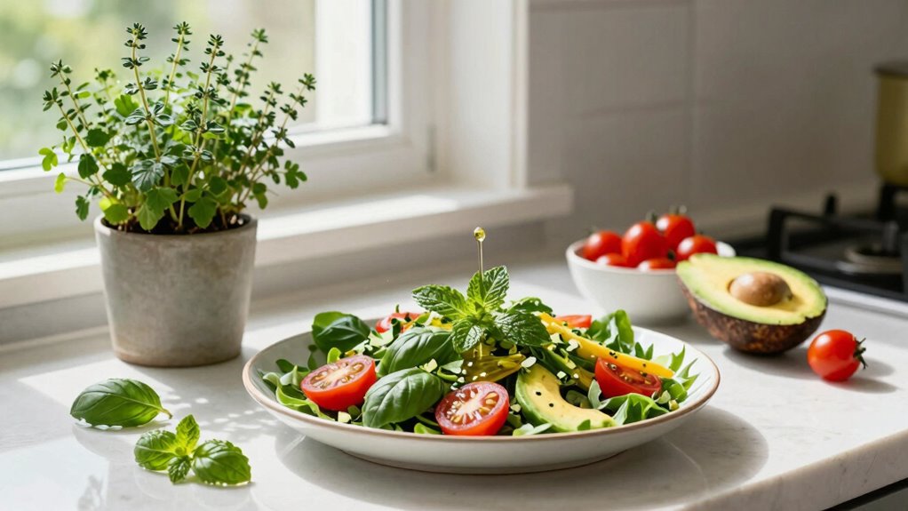 add herbs plants proteins