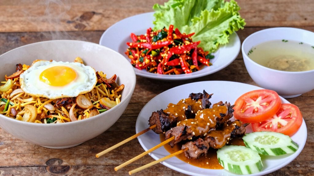 authentic indonesian daily dishes