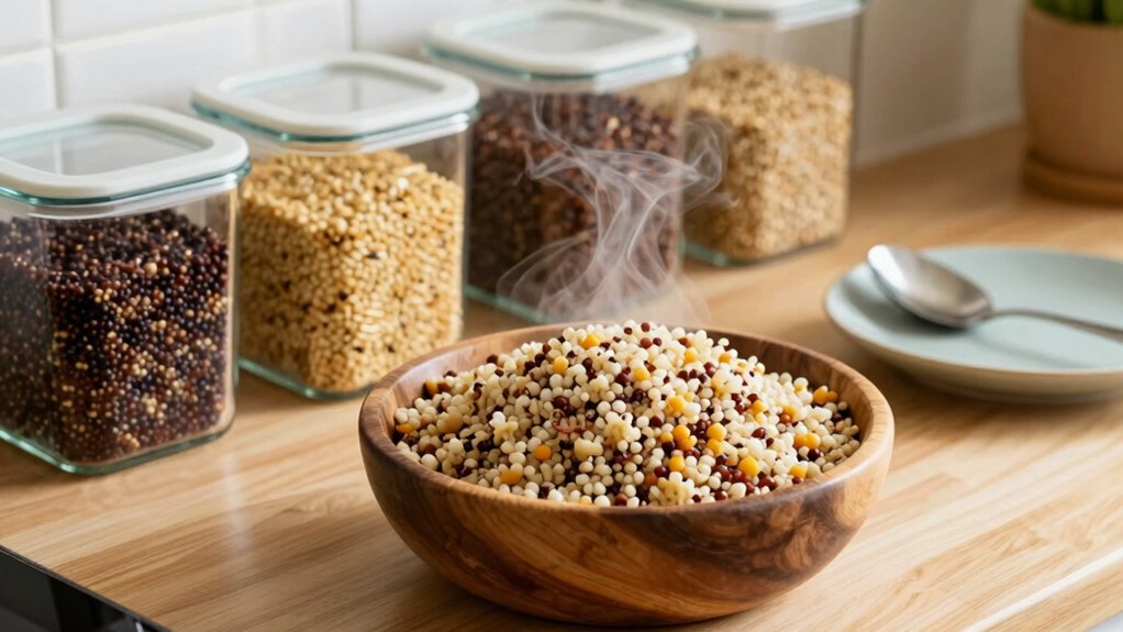 batch cooked grains promote nutrition