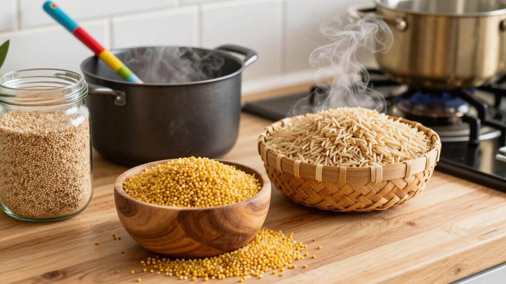 beginner friendly whole grains cooking