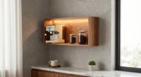 compact coffee station design