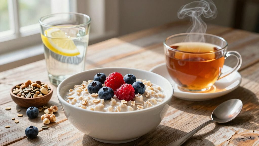 consistent meals hydration nutrients