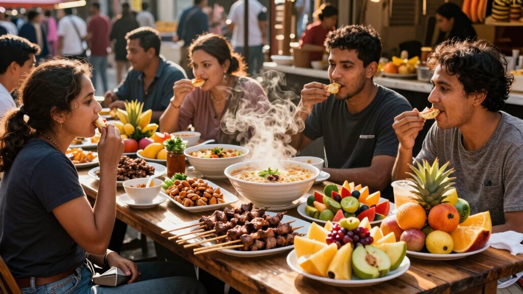 cultural immersion through local cuisine