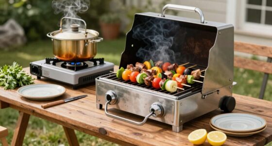 easy outdoor cooking setups