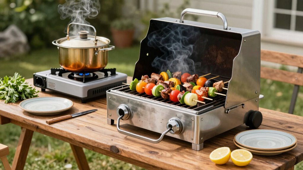 easy outdoor cooking setups