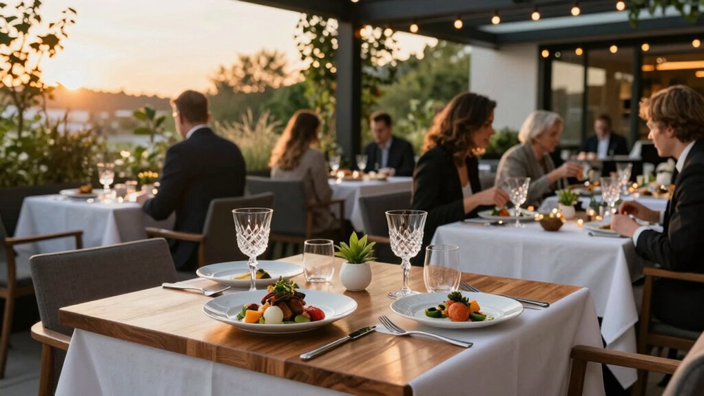 eco friendly outdoor dining experiences