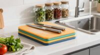 efficient evening kitchen cleaning
